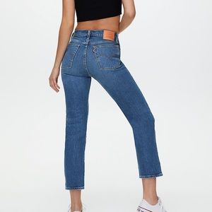 levi’s wedgie high rise jeans